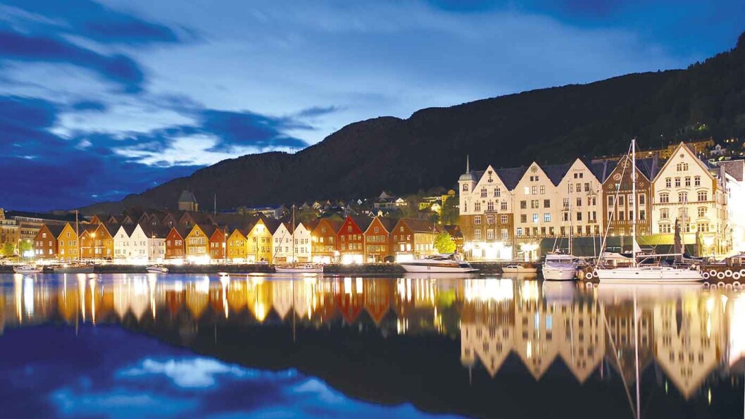 EUROPAS STØRSTE TREBY: Bergen var i sin tid Nordens største by, og både rikshovedstad og kroningsby. Foto: Wikimedia EUROPAS STØRSTE TREBY: Bergen var i sin tid Nordens største by, og både rikshovedstad og kroningsby. Foto: Wikimedia