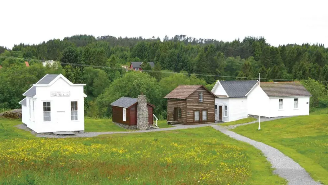UTVANDRERMUSEET: Et lite stykke Amerika i Norge. UTVANDRERMUSEET: Et lite stykke Amerika i Norge.