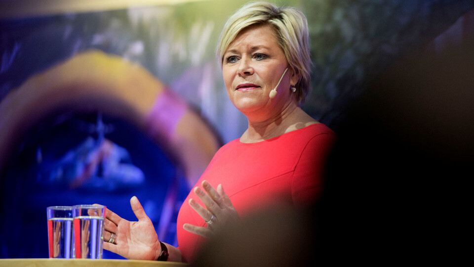 MÅ HA LØSNING: Frp-leder Siv Jensen fikk tilsynelatende store gjennomslag på bompengefeltet i arbeidet med Granavolden-plattformen, men nå er grasrota i partiet utålmodig. Foto: Ole Martin Wold