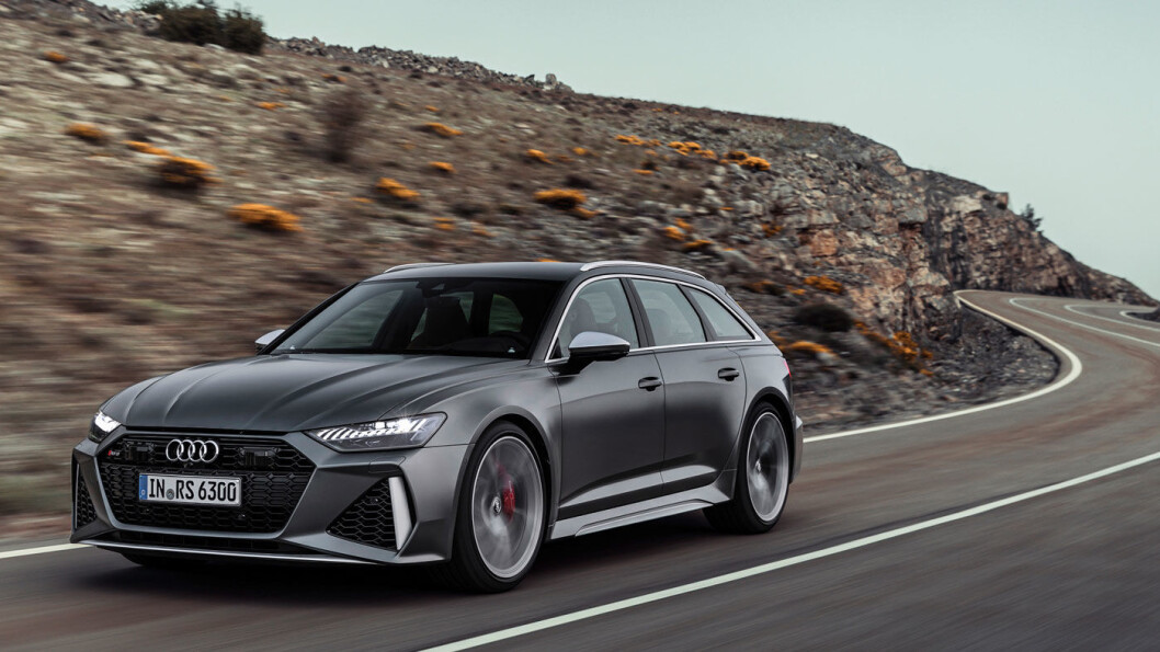 FAMILIERACER: Slik ser fjerde generasjon Audi RS 6 Avant ut. Modellen markerer at det er 25 år siden Audi lanserte RS som råere varianter av sine eksisterende modeller. Foto: Audi AG FAMILIERACER: Slik ser fjerde generasjon Audi RS 6 Avant ut. Modellen markerer at det er 25 år siden Audi lanserte RS som råere varianter av sine eksisterende modeller. Foto: Audi AG