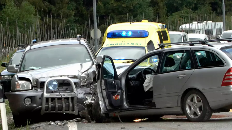 NEDGANG: Færre unge sjåfører forulykker eller skades alvorlig i trafikken.