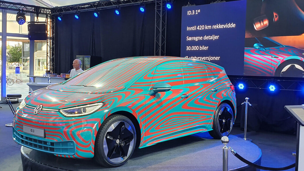 PRISVINNER: VW lanserer sin nye elbil ID.3 1ST med en startpris i Norge på under 330.000 kroner. Foto: Møller Mobility Group PRISVINNER: VW lanserer sin nye elbil ID.3 1ST med en startpris i Norge på under 330.000 kroner. Foto: Møller Mobility Group