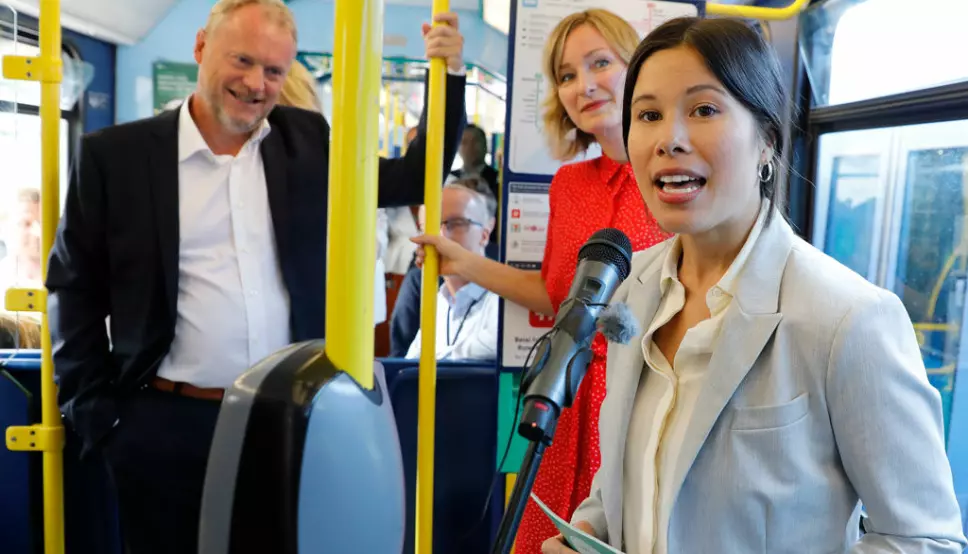 MER I BOMMENE: MDGs Lan Marie Berg – som er toppkandidat for partiet i Oslo, vil gå til valg på å øke bompengeavgiften i storbyene betydelig for diesel- og bensinbiler.