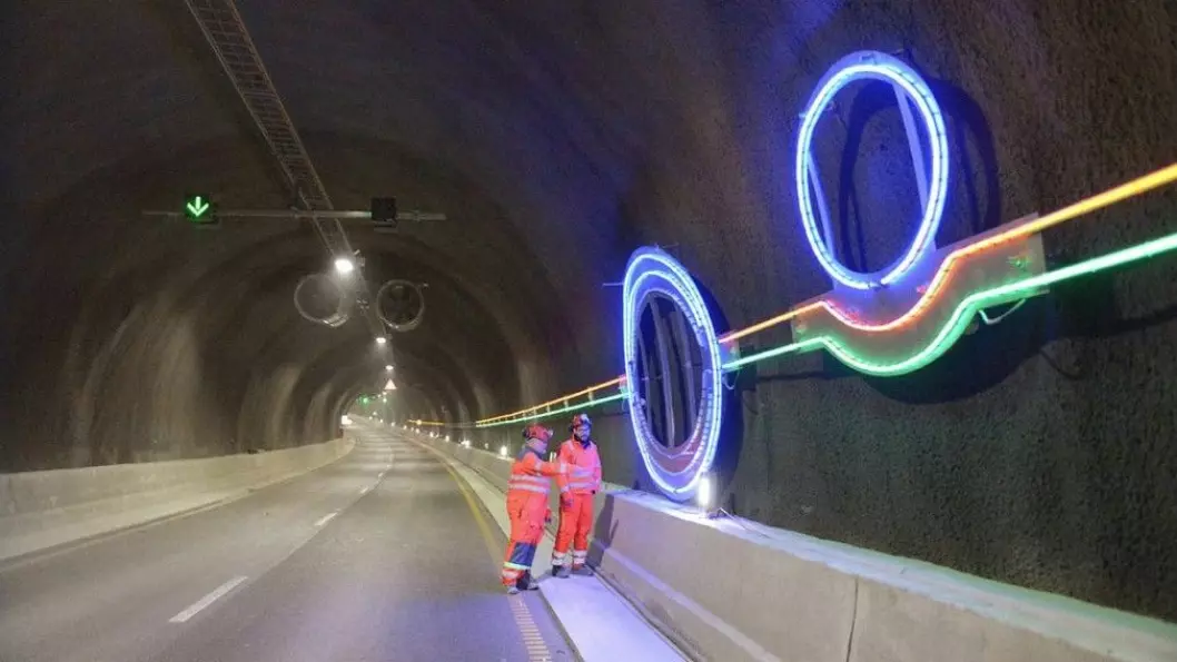 ENDELIG ÅPEN: Den storslagne Ryfylke-tunnelen gjør reisen mellom Stavanger og Ryfylke vesentlig enklere.