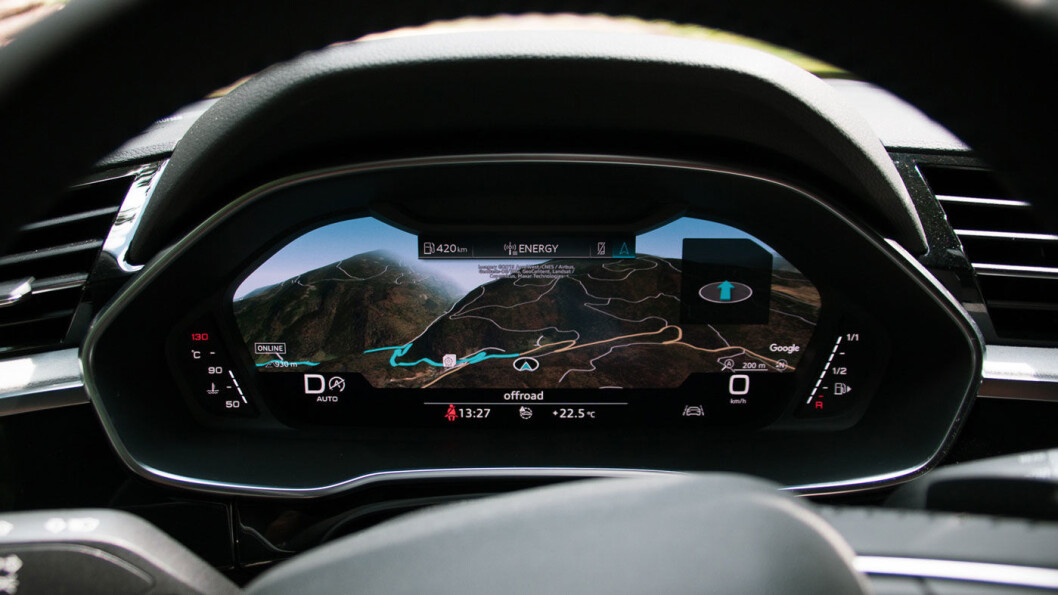 NYT UTSIKTEN: «Virtuell cockpit», et av Audis mange tilvalg. NYT UTSIKTEN: «Virtuell cockpit», et av Audis mange tilvalg.