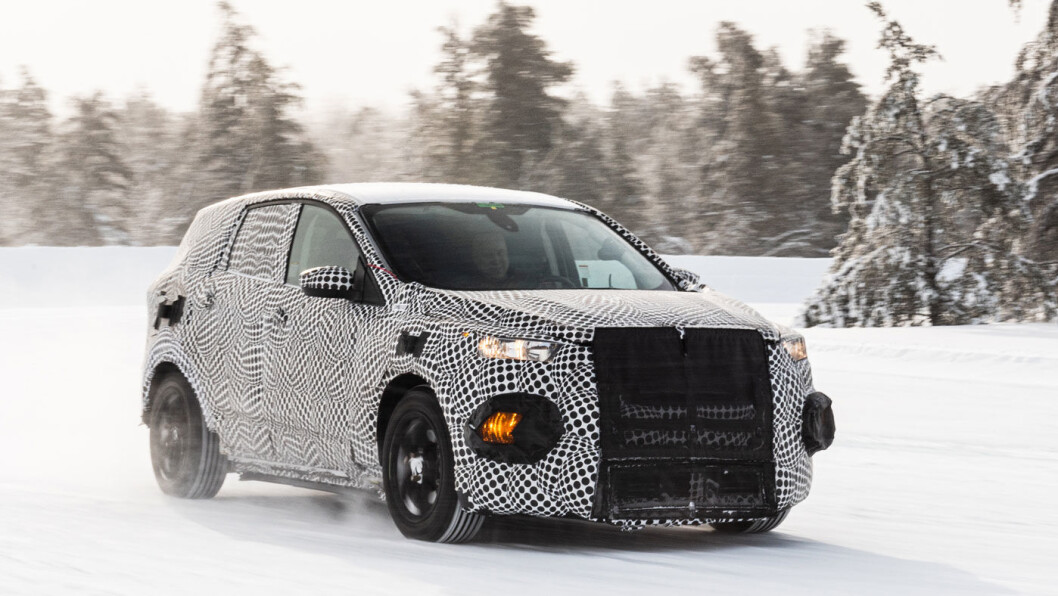 TÅLER MINUSGRADER: Ford forbereder en elektrisk SUV for antatt lansering i 2020. TÅLER MINUSGRADER: Ford forbereder en elektrisk SUV for antatt lansering i 2020.