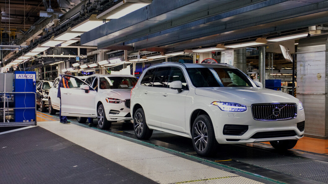 SELVKJØRENDE: Denne Volvoen er tilrettelagt for Ubers selvkjøringsteknologi, og skal gjennom de siste testene før biler med denne teknologien skal produseres i stort omfang. Foto: Volvo Car SELVKJØRENDE: Denne Volvoen er tilrettelagt for Ubers selvkjøringsteknologi, og skal gjennom de siste testene før biler med denne teknologien skal produseres i stort omfang. Foto: Volvo Car