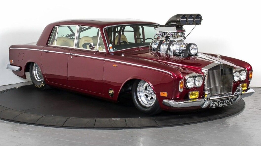 MEST KLIKK: Her er bilen flest nordmenn klikker på. En ombygget og håndlaget Rolls Royce. Foto: TJ Auto MEST KLIKK: Her er bilen flest nordmenn klikker på. En ombygget og håndlaget Rolls Royce. Foto: TJ Auto