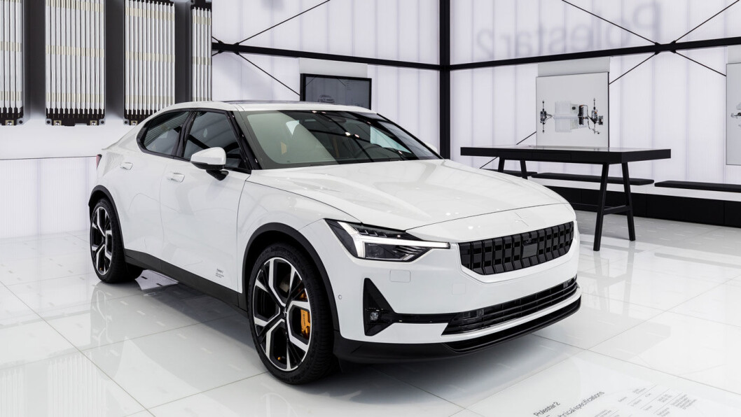 NYKOMMER: De færreste kjenner til bilmerket Polestar, men dette vil endre seg med den helelektriske versjonen som nå kommer for å konkurrere med primært Tesla Model 3. NYKOMMER: De færreste kjenner til bilmerket Polestar, men dette vil endre seg med den helelektriske versjonen som nå kommer for å konkurrere med primært Tesla Model 3.