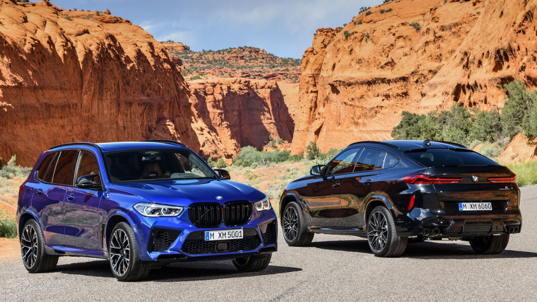 RÅERE VARIANTER: BMW gjør sine allerede kraftfulle SUV-er X5 og X6 enda råere i M-versjonene. RÅERE VARIANTER: BMW gjør sine allerede kraftfulle SUV-er X5 og X6 enda råere i M-versjonene.