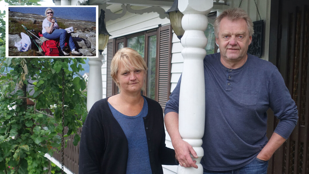 UFORSTÅELIG: Søsknene Lone og Yngve Loe Ildgruben forstår ikke politiets reaksjon etter at moren Rønnaug Loe Ildgruben – på bildet i ramme – ble påkjørt. Foto: Lina Schøyen UFORSTÅELIG: Søsknene Lone og Yngve Loe Ildgruben forstår ikke politiets reaksjon etter at moren Rønnaug Loe Ildgruben – på bildet i ramme – ble påkjørt. Foto: Lina Schøyen