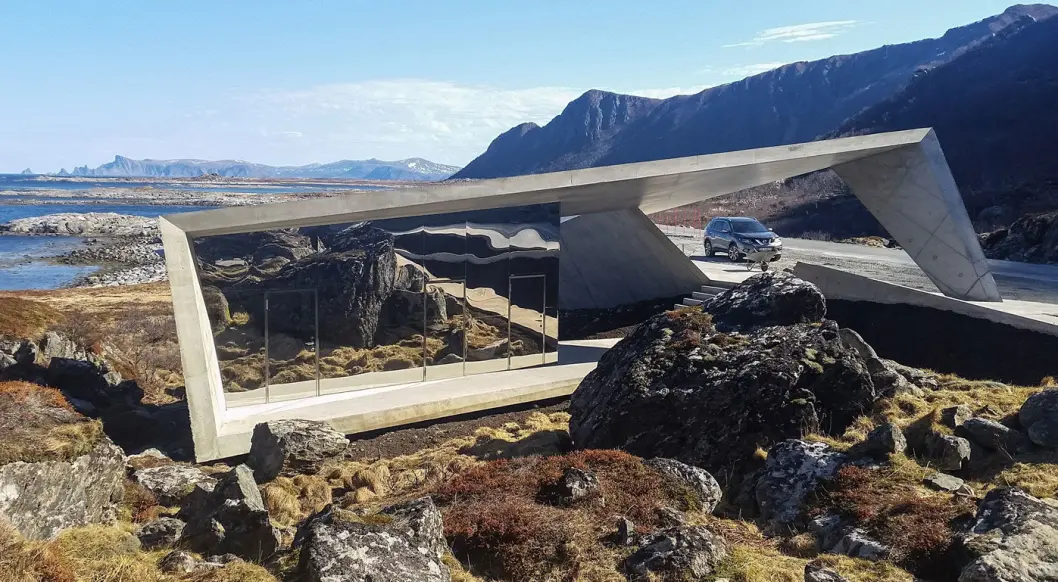 ET LITE STYKKE NORGE: Rasteplassen Bukkekjerka på Andøya. Foto: Hugo Fagermo ET LITE STYKKE NORGE: Rasteplassen Bukkekjerka på Andøya. Foto: Hugo Fagermo