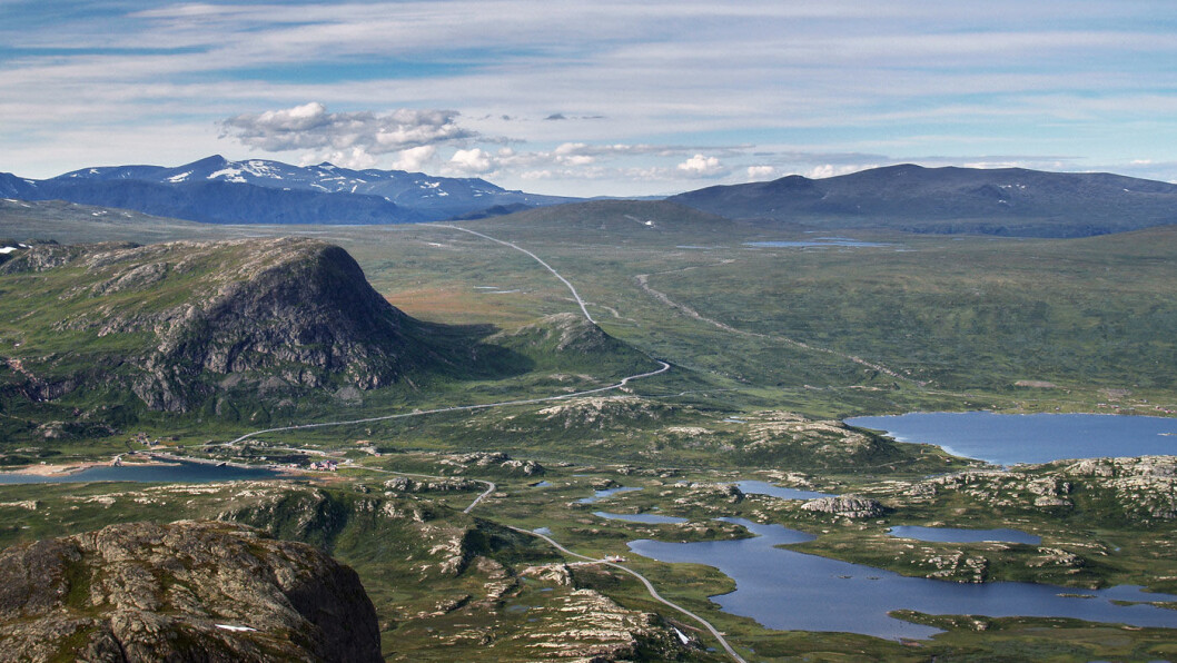 UTSIKT: Valdresflye sett fra Bitihorn. Foto: Werner Harstad UTSIKT: Valdresflye sett fra Bitihorn. Foto: Werner Harstad