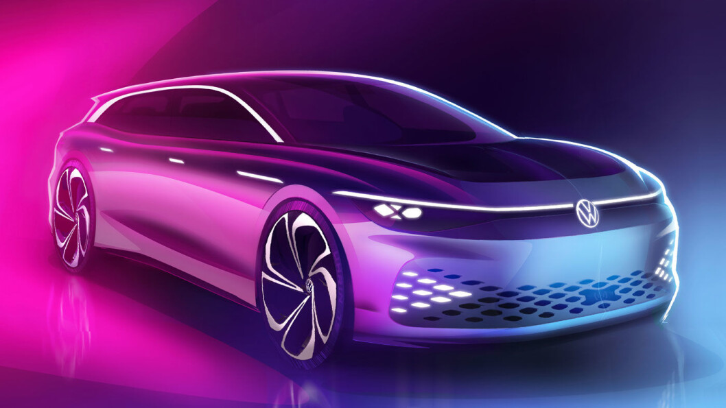 NUMMER SJU: ID. SPACE VIZZION er «en studie, men ingen fremtidsdrøm», lover Volkswagen. Produksjonsutgaven vil bli lansert i 2021. Foto: VAG NUMMER SJU: ID. SPACE VIZZION er «en studie, men ingen fremtidsdrøm», lover Volkswagen. Produksjonsutgaven vil bli lansert i 2021. Foto: VAG