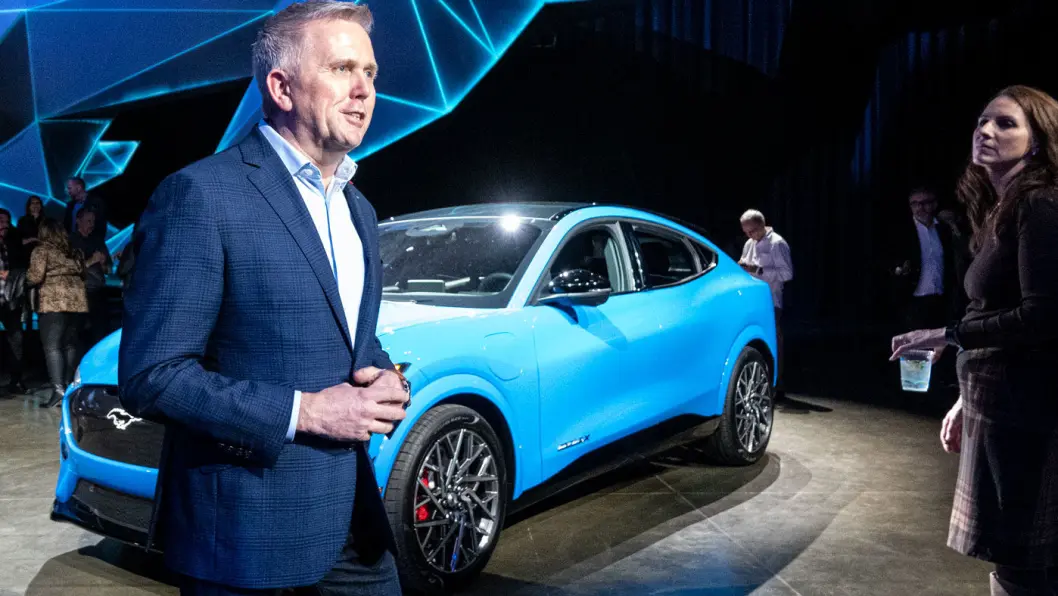OPTIMIST: – Mustang har alltid skullet være en relativt rimelig bil som er tilgjengelig for alle. Det gjelder mer enn noen gang, sier Fords Europasjef Stuart Rowley. OPTIMIST: – Mustang har alltid skullet være en relativt rimelig bil som er tilgjengelig for alle. Det gjelder mer enn noen gang, sier Fords Europasjef Stuart Rowley.