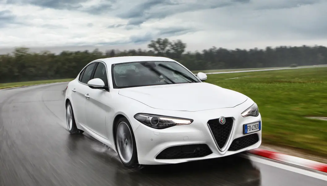 <b>BERØRT:</b> Lekre Alfa Romeo Giuila er en av mange modeller som kan være berørt av en varslet utslippsskandale i Fiat Chrysler-konsernet. <b>BERØRT:</b> Lekre Alfa Romeo Giuila er en av mange modeller som kan være berørt av en varslet utslippsskandale i Fiat Chrysler-konsernet.