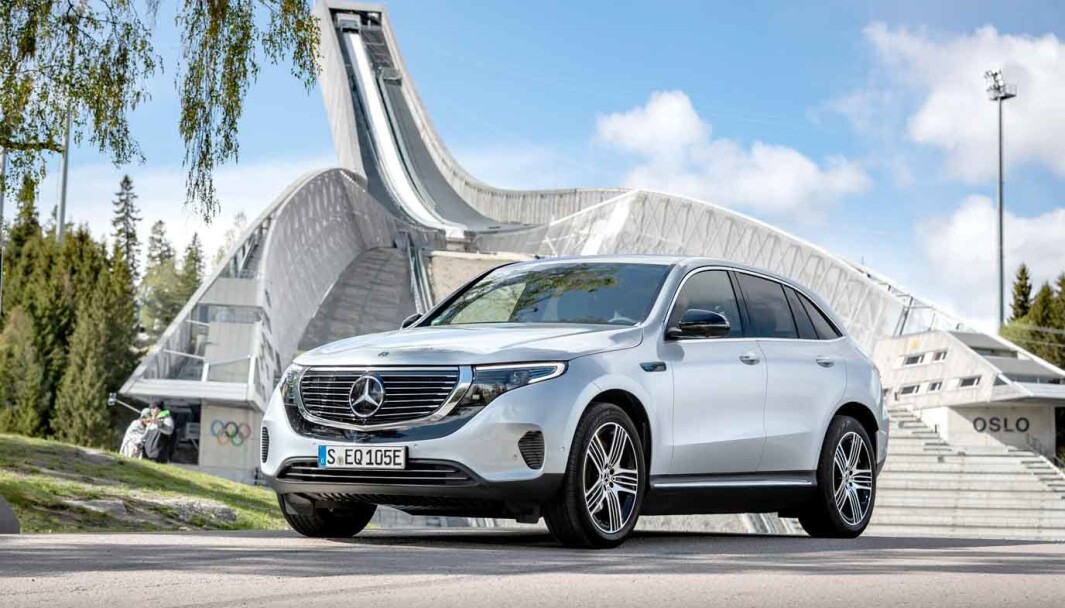 NORSKTOPPEN: Mercedes EQC var mest solgte bil i Norge i juli. NORSKTOPPEN: Mercedes EQC var mest solgte bil i Norge i juli.