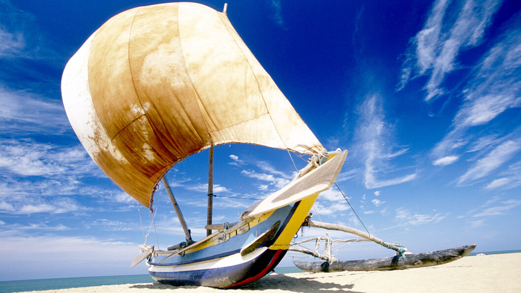 FISKERHAVN: Negombo er en liten fiske- og badeby like nord for hovedstaden Colombo. FISKERHAVN: Negombo er en liten fiske- og badeby like nord for hovedstaden Colombo.