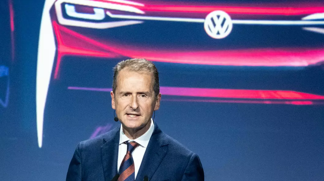 TRENGER KULL: Volkswagen-sjef Herbert Diess.