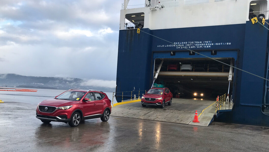 TIDSRIKTIG: MG ZS EV tilhører den raskest voksende bilkategorien – små/kompakte SUV-er. Bilen er designet i England, men bygget i Kina. Foto: Norwegian Mobility Group TIDSRIKTIG: MG ZS EV tilhører den raskest voksende bilkategorien – små/kompakte SUV-er. Bilen er designet i England, men bygget i Kina. Foto: Norwegian Mobility Group