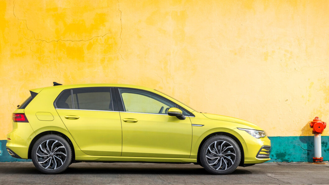 GILDE FARGER: Åttende generasjon VW Golf skal ikke være kjedelig, om vi skal tolke fargevalget. Foto: Volkswagen AG GILDE FARGER: Åttende generasjon VW Golf skal ikke være kjedelig, om vi skal tolke fargevalget. Foto: Volkswagen AG