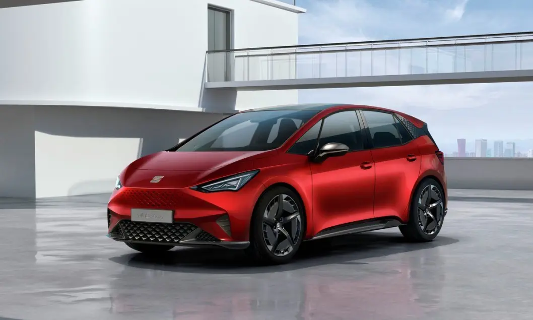 SEAT EL-BORN: Spesifikasjoner er ikke bekreftet, men estimert. Batteri 48/55/62 kWt. Rekkevidde opptil over 400 km. Pris fra under 300.000 kroner. 4WD: Nei. Tilhengerfeste: Nei. SEAT EL-BORN: Spesifikasjoner er ikke bekreftet, men estimert. Batteri 48/55/62 kWt. Rekkevidde opptil over 400 km. Pris fra under 300.000 kroner. 4WD: Nei. Tilhengerfeste: Nei.