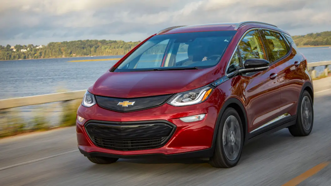 TAPSMASKIN: Takket være import av Chevrolet Bolt (bildet), skulle Bergheim ri på elbilbølgen, men markedet snudde og det endte med flere millioner i tap. Foto: Chevrolet TAPSMASKIN: Takket være import av Chevrolet Bolt (bildet), skulle Bergheim ri på elbilbølgen, men markedet snudde og det endte med flere millioner i tap. Foto: Chevrolet