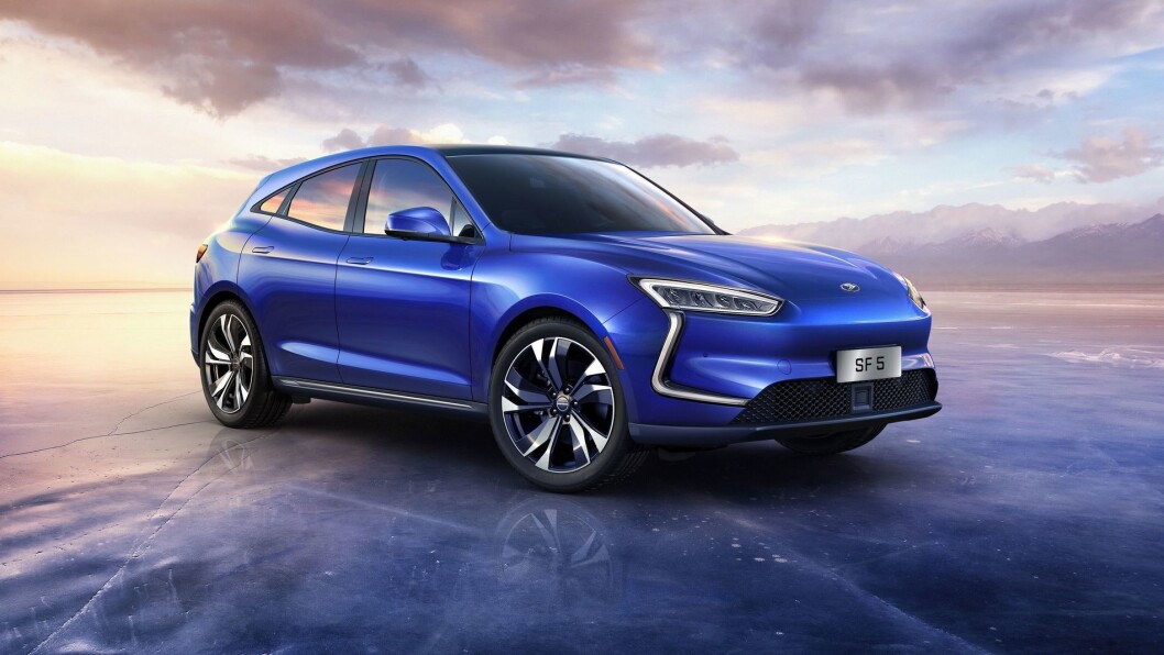 SERES SF5: Batteri: 90 kWt. Rekkevidde 525 km. Pris ukjent. 4WD: Ja. Tilhengerfeste: Ikke oppgitt. SERES SF5: Batteri: 90 kWt. Rekkevidde 525 km. Pris ukjent. 4WD: Ja. Tilhengerfeste: Ikke oppgitt.