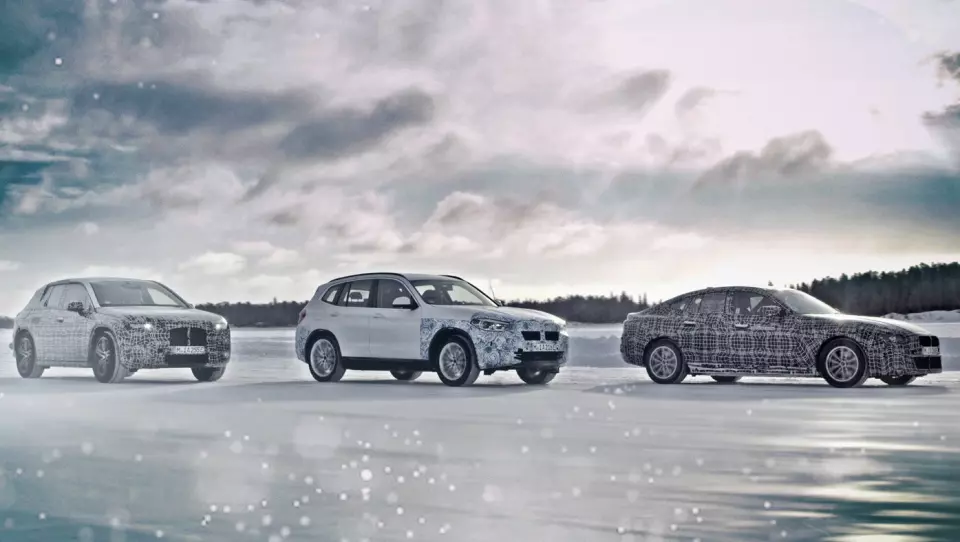 NORDFLÅTEN: Her er BMWs kommende elbiler – iNEXT, BMW i4 og BMW iX3.