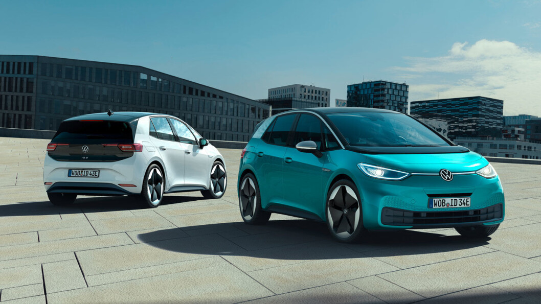 NYKOMMER: Det er fort gjort å glemme den aller ferskete Volkswagen-modellen, ID.3, i en modell-quiz. Det ble produsert 50 stykker av den i 2019. Den er bestilt av mange tusen nordmenn, og skal etter planen komme til sommeren. NYKOMMER: Det er fort gjort å glemme den aller ferskete Volkswagen-modellen, ID.3, i en modell-quiz. Det ble produsert 50 stykker av den i 2019. Den er bestilt av mange tusen nordmenn, og skal etter planen komme til sommeren.