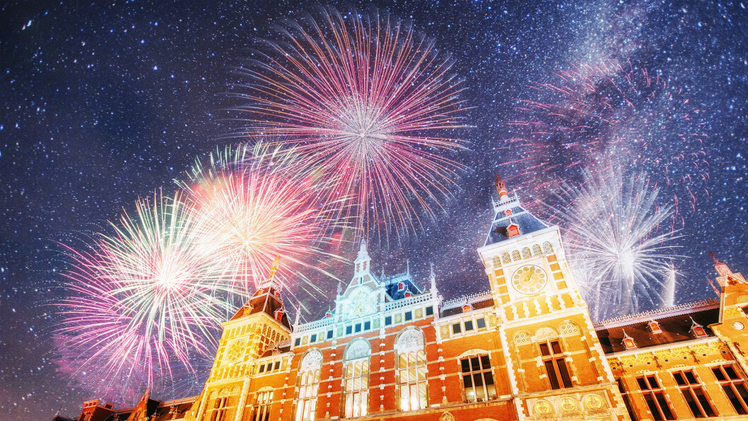 NYTTÅRSFEIRING: Vi hilser det nye året velkommen i Amsterdam. NYTTÅRSFEIRING: Vi hilser det nye året velkommen i Amsterdam.