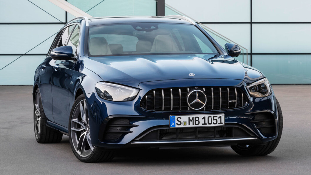NYSTEMT E: Mercedes-AMG E 53 stasjonsvogn. NYSTEMT E: Mercedes-AMG E 53 stasjonsvogn.