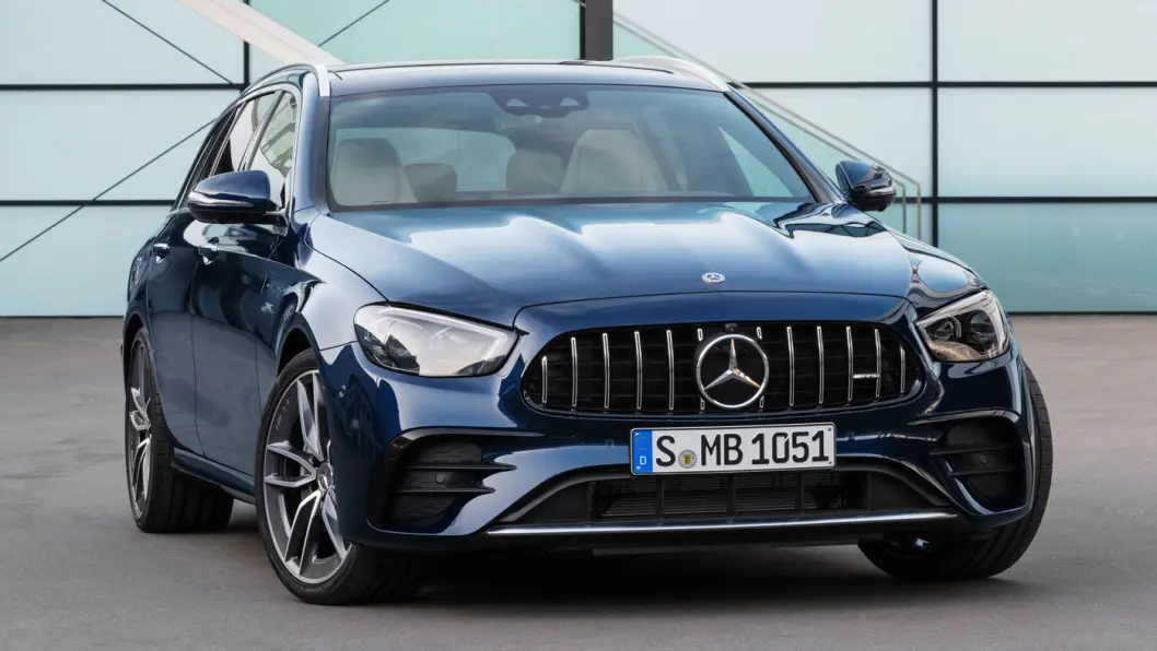 NYSTEMT E: Mercedes-AMG E 53 stasjonsvogn. NYSTEMT E: Mercedes-AMG E 53 stasjonsvogn.