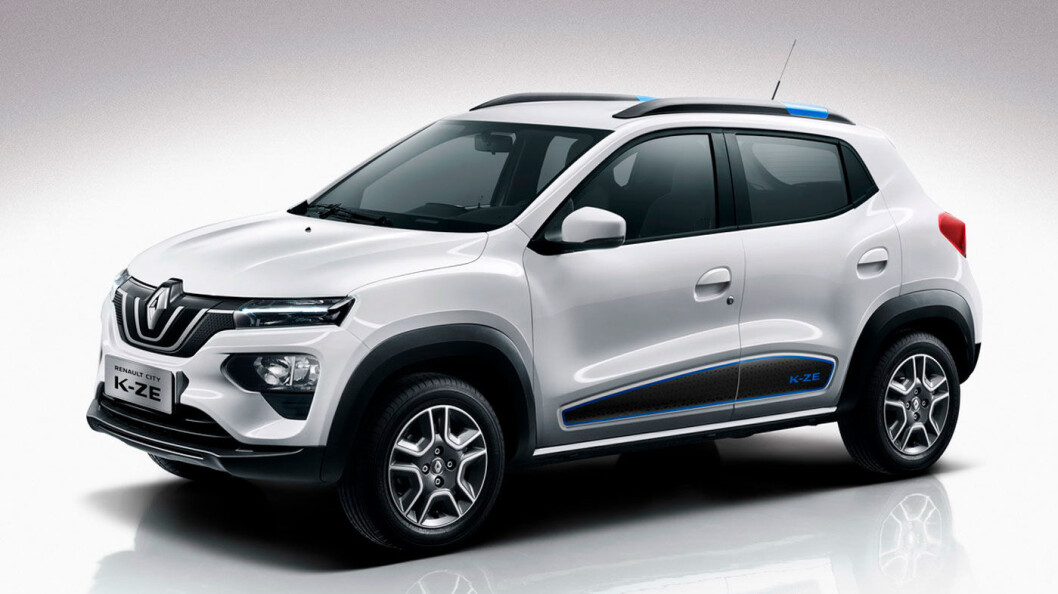 FINNES ALLEREDE: Dette er Renault K-ZE, elbilen som allerede er i salg i Kina for cirka 100.000 kroner. Likheten er åpenbar. FINNES ALLEREDE: Dette er Renault K-ZE, elbilen som allerede er i salg i Kina for cirka 100.000 kroner. Likheten er åpenbar.