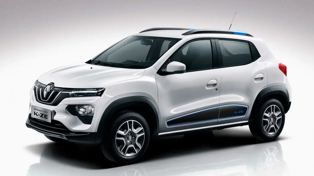 FINNES ALLEREDE: Dette er Renault K-ZE, elbilen som allerede er i salg i Kina for cirka 100.000 kroner. Likheten er åpenbar. FINNES ALLEREDE: Dette er Renault K-ZE, elbilen som allerede er i salg i Kina for cirka 100.000 kroner. Likheten er åpenbar.
