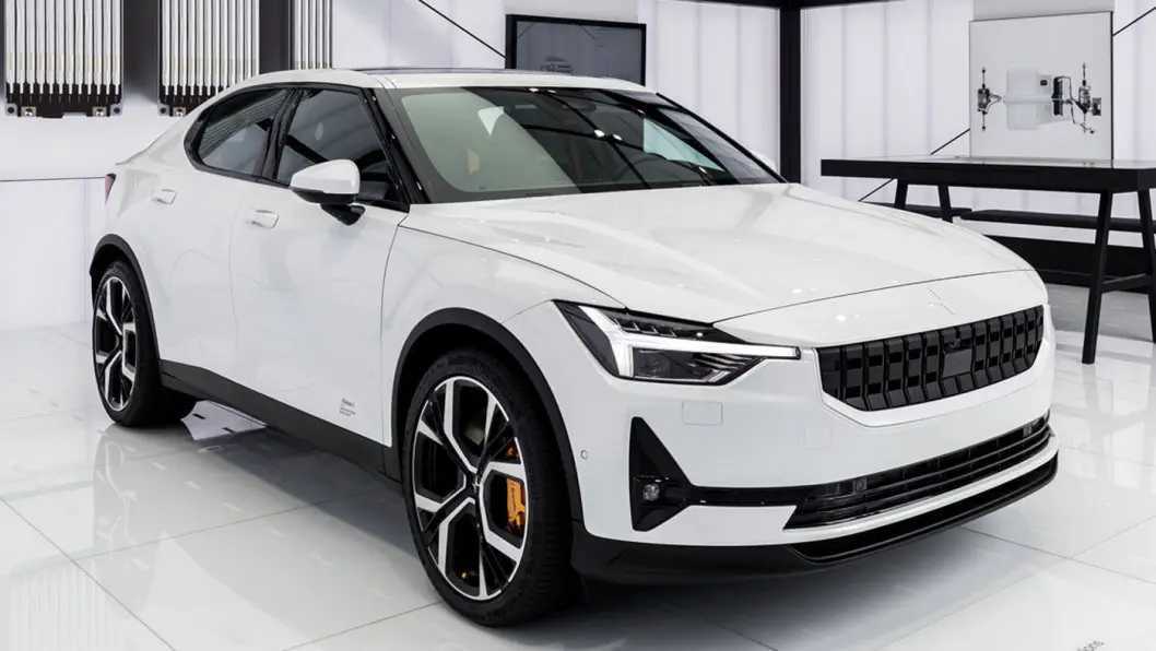 I PRODUKSJON: Polestar 2 er den første rene elbilen fra Volvos søsterselskap Polestar. Fra denne uken ruller den av produksjonslinjen i Kina. I PRODUKSJON: Polestar 2 er den første rene elbilen fra Volvos søsterselskap Polestar. Fra denne uken ruller den av produksjonslinjen i Kina.
