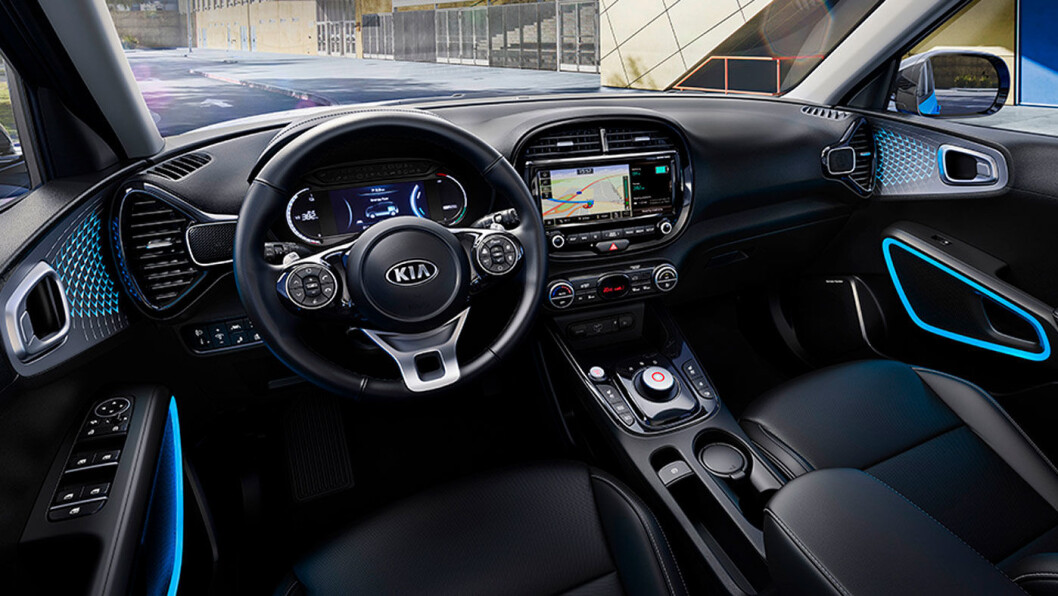 2020-MODELL: Kia e-Soul. 2020-MODELL: Kia e-Soul.