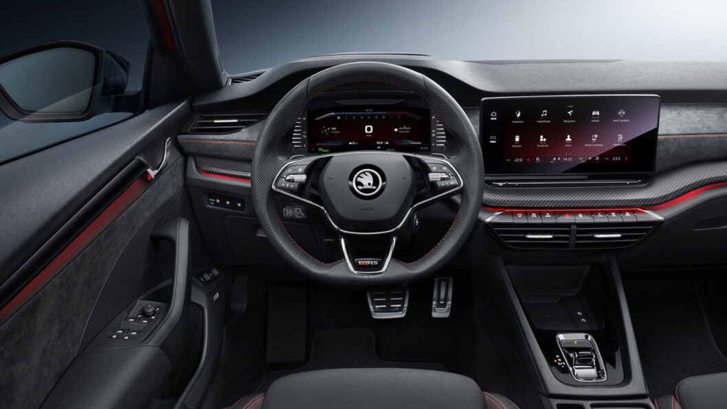 2020-MODELL: Skoda Octavia RS. 2020-MODELL: Skoda Octavia RS.