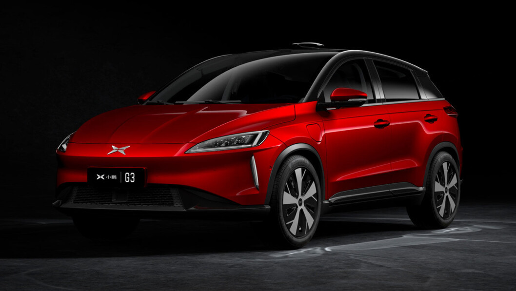 HELT FERSK: Slik ser den ut, Xpeng – et helt nytt bilmerke som nå kommer til Norge i løpet av året. Den kinesiske kompakt-SUV-en har svært avansert teknologi og en rekkevidde på rundt 45 mil. Foto: Xpeng HELT FERSK: Slik ser den ut, Xpeng – et helt nytt bilmerke som nå kommer til Norge i løpet av året. Den kinesiske kompakt-SUV-en har svært avansert teknologi og en rekkevidde på rundt 45 mil. Foto: Xpeng