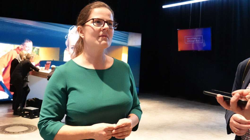 ELBIL-SATSING: Silke Bagschik er direktør for salg og marketing i Volkswagens e-mobilitetsdivisjon. ELBIL-SATSING: Silke Bagschik er direktør for salg og marketing i Volkswagens e-mobilitetsdivisjon.