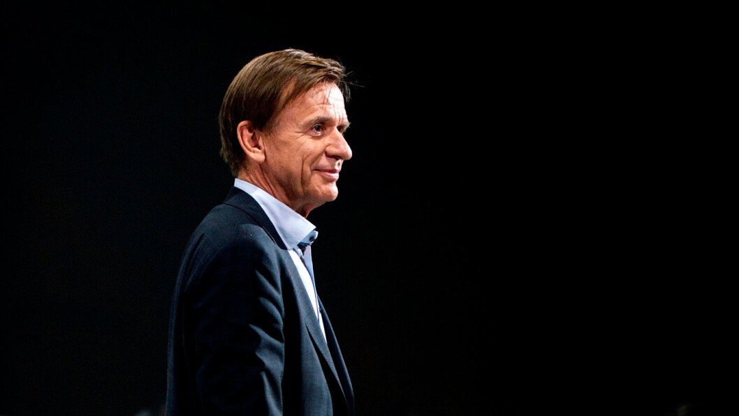 INGEN STRØMSTANS: Volvo-sjef Håkan Samuelsson må si opp 1300 ansatte i Sverige, men fastholder elbilsatsingen. Foto: Volvo Car INGEN STRØMSTANS: Volvo-sjef Håkan Samuelsson må si opp 1300 ansatte i Sverige, men fastholder elbilsatsingen. Foto: Volvo Car