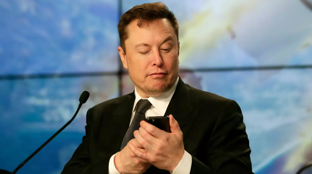 HAR DU SETT?! Tesla-sjef Elon Musk forbereder seg på tøffere konkurranse.
