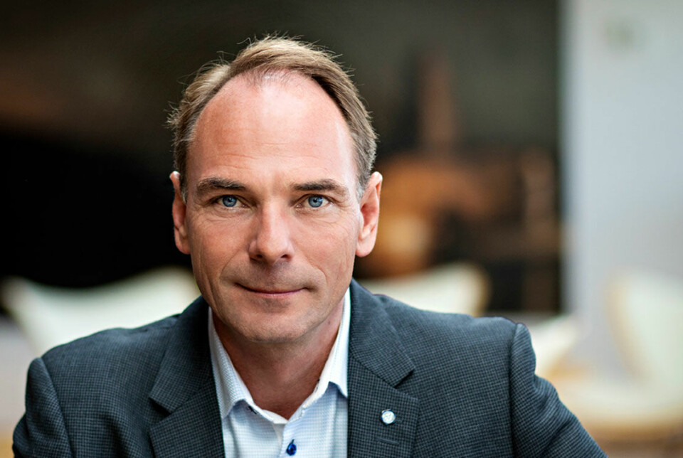 PÅ MED BREKKET: Stig Morten Nilsen, adm. direktør i Norges Bilbransjeforbund.