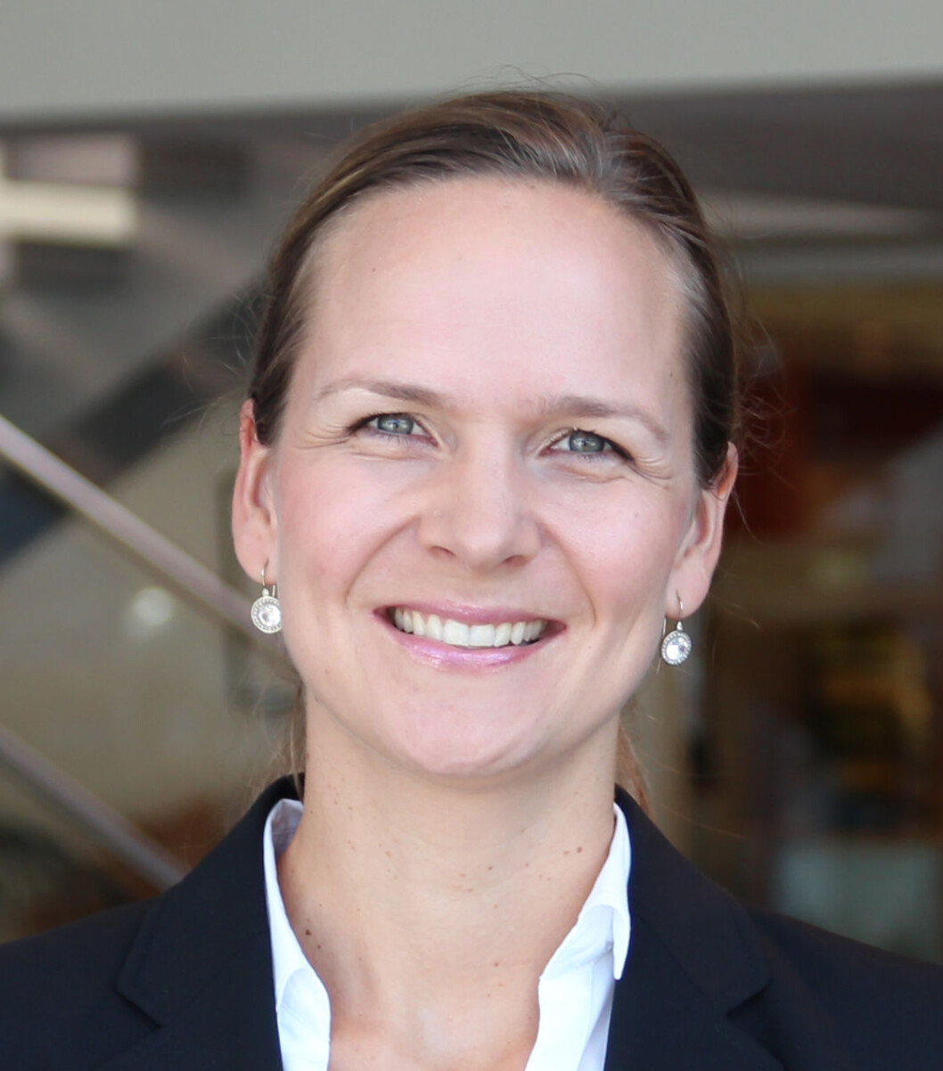 TAUS INNTIL VIDERE: Elin Sinervo, direktør for Audi Norge. TAUS INNTIL VIDERE: Elin Sinervo, direktør for Audi Norge.