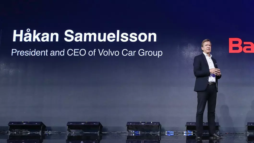 ELBIL-OPTIMIST: – Hvis regjeringene subsidierer en retur til den gamle verden, mener jeg det ville være bortkastede penger, sier Håkan Samuelsson, toppsjef i Volvo Cars.