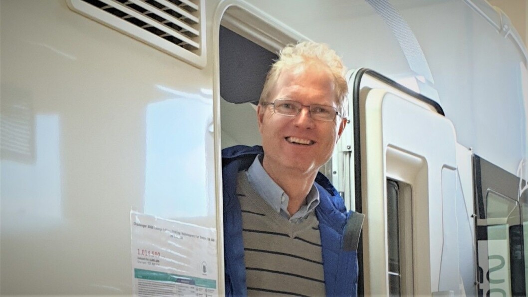 REAGERER: Tor André Johnsen vil at bobileiere skal få frakte det antall passasjerer som bobilen har seter til, og ikke bare det antallet det er sengeplasser til. Foto: Fremskrittspartiet REAGERER: Tor André Johnsen vil at bobileiere skal få frakte det antall passasjerer som bobilen har seter til, og ikke bare det antallet det er sengeplasser til. Foto: Fremskrittspartiet