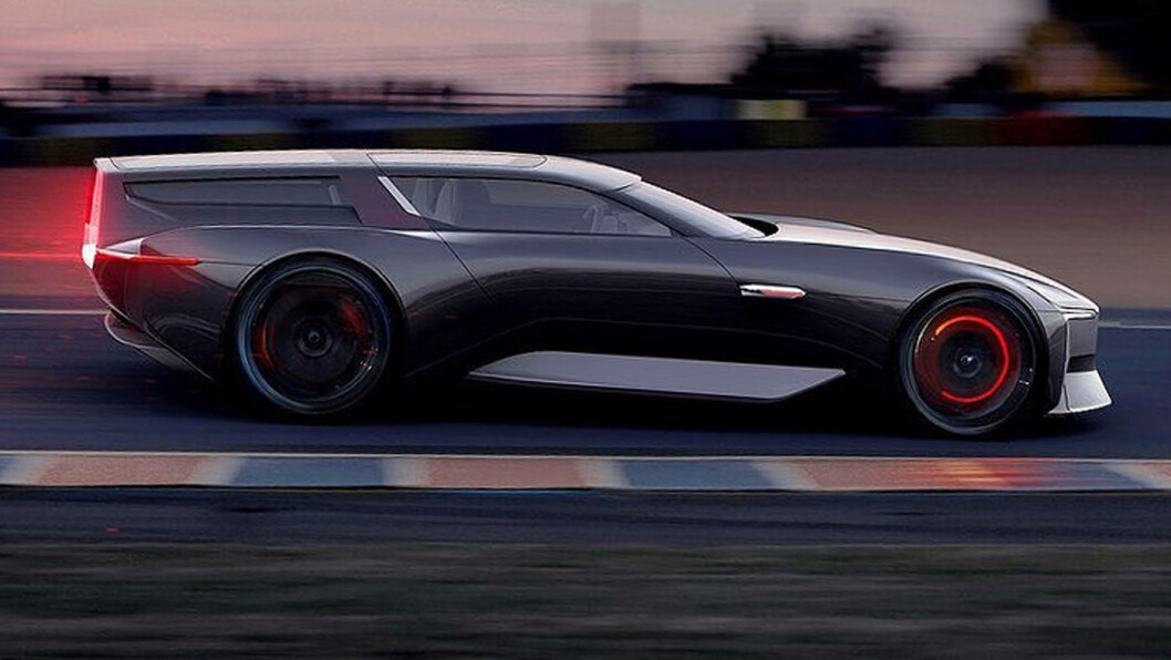 FANTASIDYR PÅ HJUL: Vision Gran Turismo er et resultat av Volvo-designernes kreativitet og står ikke i noen garasje, men har – enn så lenge – sitt hjem på Instagram. FANTASIDYR PÅ HJUL: Vision Gran Turismo er et resultat av Volvo-designernes kreativitet og står ikke i noen garasje, men har – enn så lenge – sitt hjem på Instagram.