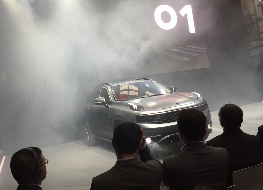 KINESER I GØTEBORG: Lynk&Co 01skal bygges i samarbeid med Volvo og ble vist fram for første gang i Gøteborg for noen timer siden. KINESER I GØTEBORG: Lynk&Co 01skal bygges i samarbeid med Volvo og ble vist fram for første gang i Gøteborg for noen timer siden.