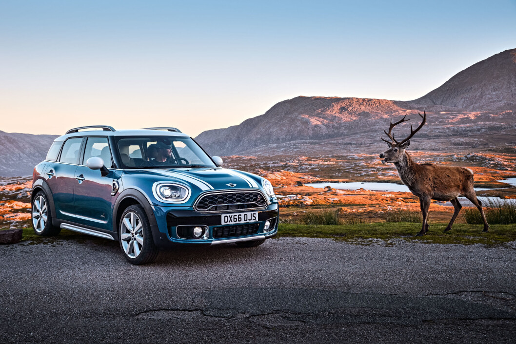 I februar kommer nye Mini Coutryman til Norge. Dette blir første Mini med elektriske krefter Foto: Produsenten I februar kommer nye Mini Coutryman til Norge. Dette blir første Mini med elektriske krefter Foto: Produsenten
