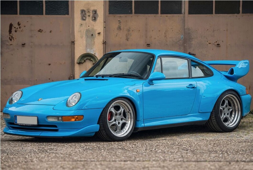 20 MILLIONER: Denne Porsche 911 fra 1995 ble nylig solgt for 20 millioner kroner på en aukjson i Lonndon. Foto: RM Sothebys 20 MILLIONER: Denne Porsche 911 fra 1995 ble nylig solgt for 20 millioner kroner på en aukjson i Lonndon. Foto: RM Sothebys